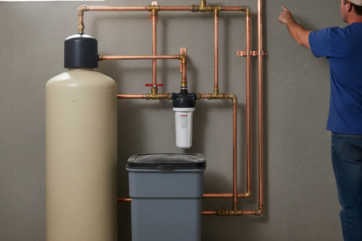 Whole-house water treatment system installed in Rochelle